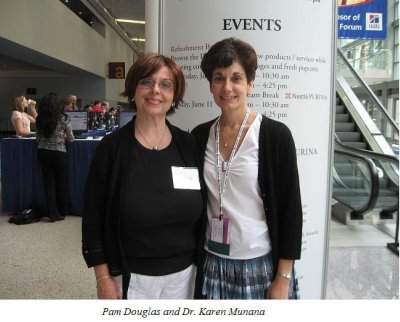 Pam Douglas & Dr. Karen Munana